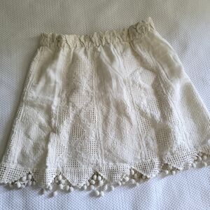 Calypso St Barth Ivory Skirt Small